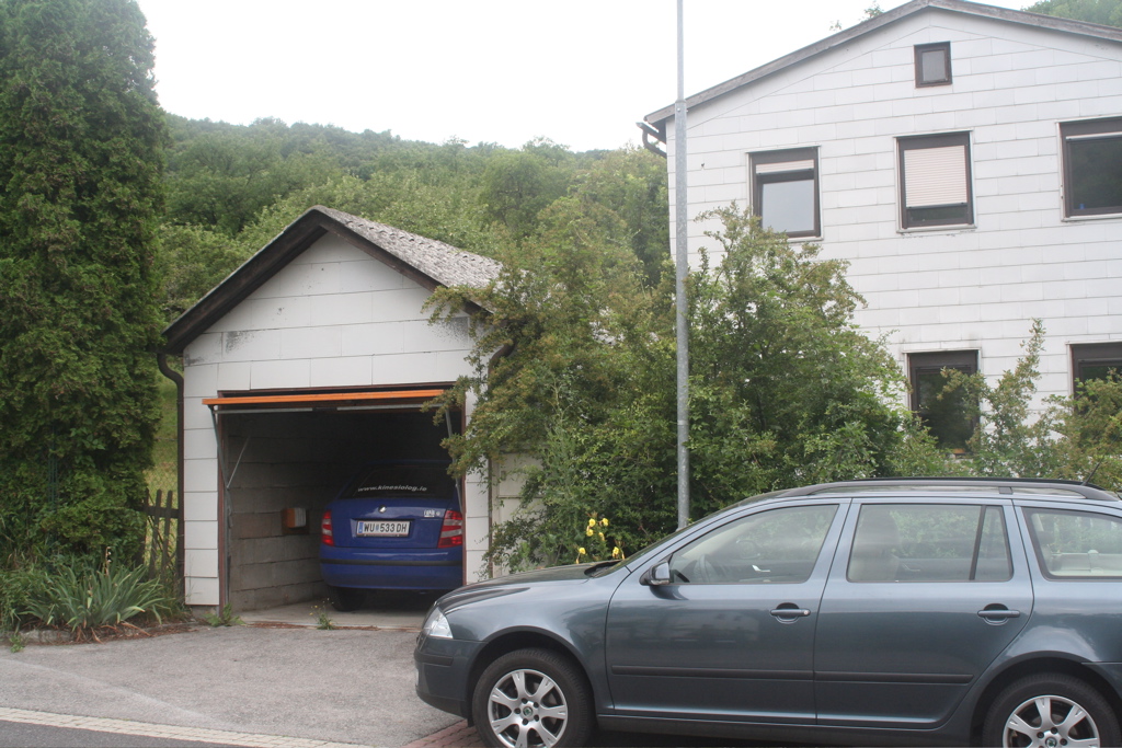 Hausansicht m Garage (Abriss)